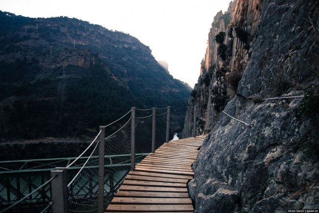 Caminito del Rey — одна из самых опасных троп в мире